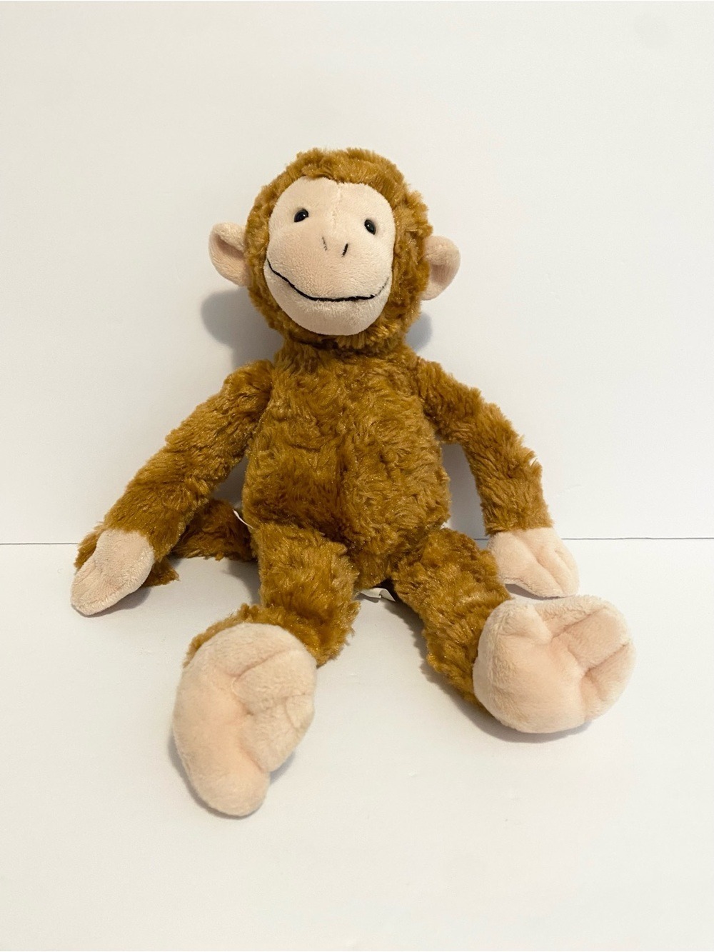 Gund Monkey Plush Swingsley Brown Stuffed Spider Monkey Toy 12” Zoo